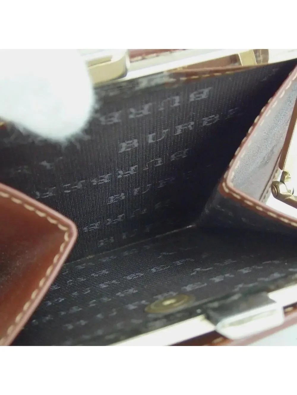 Authentic BURBERRY bifold wallet leather[Used] - Picture 12 of 14